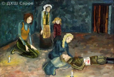 Спасение солдата - Чубырина Лейла, 13 лет.jpg